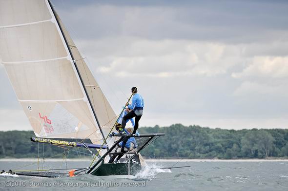 парусные новости, гран при германии в классе яхт 18ft skiff